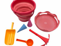 compactoys 99200201 set de nisip compact 7 &icirc;n 1 (rusu)