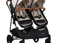 chipolino carucior pentru gemeni duo smart kbds02505bi biscotta
