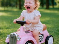 baby mix 54948 Машина "retro" розовый