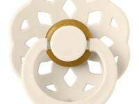 bibs Пустышка круглая латексная boheme s (0-6 м.) ivory