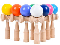 op kdm001 jucărie din lemn "kendama" (in sort.)