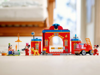 lego disney 10776 constructor "departamentul de pompieri și mașina lui mickey” (144 el.)