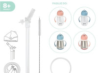 beaba set de accesorii pentru biberoane cu pai b800928