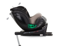 chipolino Автокресло "i-size isofix maximus" stkmm02403ma (40-150 см.) коричневый