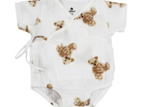 minikin 25001462 Боди "bon voyage" (р.62) медвежонок