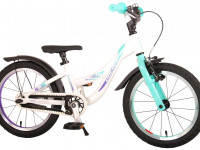 volare 21676 bicicletela 16 "glamour prime collection" alb/mentă