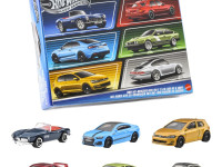 hot wheels jby79 Набор автомоделей silver "Дорогами Европы" (1:64)