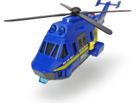 dickie 3714009 elicopter de poliție cu sunet și lumină