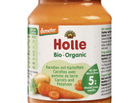holle piure de morcov si cartofi (4 luni+) 190 gr.