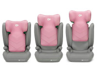 kinderkraft scaun auto 2in1 i-spark i-size gr. 2/3 (100-150 cm.) roz