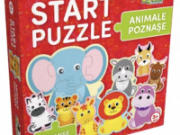 noriel nor2532 puzzle start puzzle 4-în-1 animale 