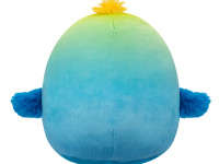 squishmallows sqcr04120 jucărie moale "macaw albastru galben - baptiz” (19 cm.)
