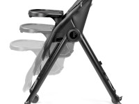 peg perego scaun pentru copii 2in1 living true black 