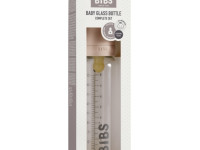 bibs biberon din sticlă (225 ml) blush