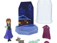 disney princess hrn77 Набор-сюрприз с куклой frozen snow color reveal "Сквозь лед"