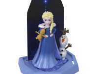 disney princess hrn77 set surpriza cu papusa frozen snow color reveal "prin gheață"