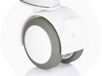chipolino kossg02501gr Детская колыбель 2-в-1 со светодиодным дисплеем "sogno" grey