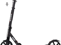chipolino dsrid0261bk trotinetă cu fr&acirc;nă de m&acirc;nă "rider" (8+) negru