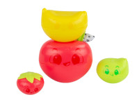 tomy l27461 piramida de fructe lamaze "stack & nest fruit pals"