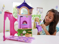 disney princess hlw30 Игровой набор с куклой “Башня Рапунцель”