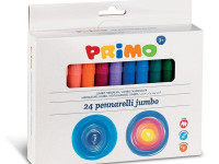 primo Фломастеры моющиеся jumbo 24 цвета (7,6 мм.)