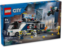 lego city 60418 constructor "laborator mobil de criminalistica" (674 el.)