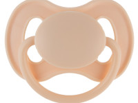canpol 23/223 suzetă rotundă din latex "nude" (0-6 luni) în sort.