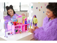 barbie gyj70 set de joc "masă de machiaj" seria "extra"