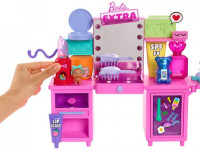 barbie gyj70 set de joc "masă de machiaj" seria "extra"