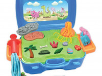 plastelino int0434 Набор пластилина "Динозавры" в чемодане