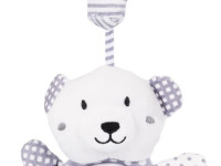 chipolino pikl02501bea Игрушка-подвеска музыкальная "Мишка"