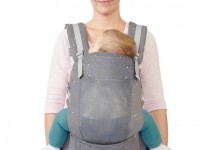 kinderkraft marsupiu huggy gri