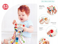 bibiin toys 688-73 Сенсорная погремушка "Краб"