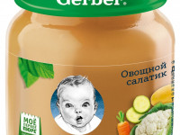 gerber Пюре "Овощной салатик" (5 м.+) 130 гр. 