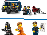 lego city 60479 constructor "dubă poliției pentru transportul deținuților" (198 el.)