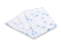 sensillo-2 pelinca de bumbac cu imprimeu tetra (70x80 cm) &icirc;n sort.