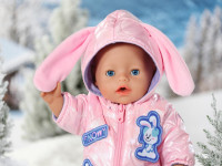 zapf creation 834190 set de haine pentru păpuși  baby born salopeta de iarna (43 cm.)