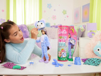  barbie hrk26 papusa "cutie reveal: iepuraș în costum de koala"