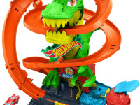 hot wheels jbm73  set de joc "t-rex blaze battle"