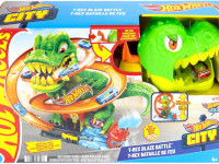 hot wheels jbm73  set de joc "t-rex blaze battle"