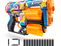 zuru 36650 blaster x-shot skins dread, poppy playtime, s1 (12 cartuse) in sort.