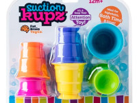 fat brain f183ml Тактильные игрушки "Мягкие чашки" suction kupz (6 шт.)