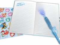 paw patrol pw19970 jurnal "paw patrol" cu pix magic si autocolante