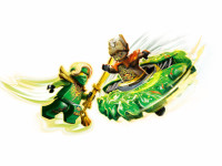 lego ninjago 71850 constructor "lloyd vs. monstrul mutanțial-spinner" (52 el.)