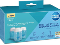 canpol 35/235 Набор бутылочек для хранения молока (3x120 мл.)