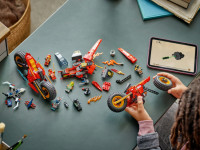 lego ninjago 71844 constructor "mașină de luptă ninja" (561 el.)