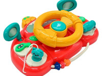 bibiin toys 6209 Музыкальная игрушка 3 в 1 "Руль" (в асс.)