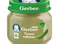 gerber piure doar dovlecel (4 luni +) 80 gr. 