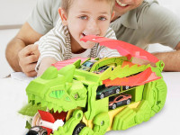 611125 set de joacă "dino truck" cu mașini