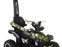chipolino Машина atv rocahc02307wg  белый\зелёный